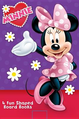 Disney Minnie Mouse Board Book Box Set: 4 Fun Shaped Board Books