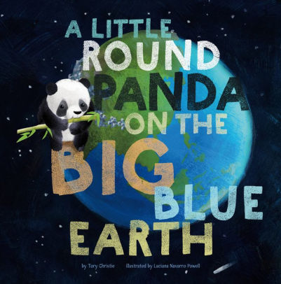 A Little Round Panda on the Big Blue Earth