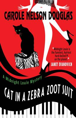 Cat in a Zebra Zoot Suit