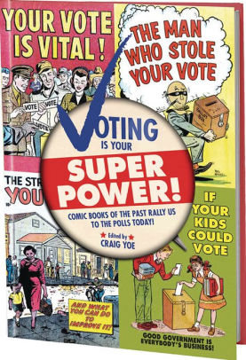 Voting is Your Super Power Graphic Novella