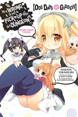 Is It Wrong to Try to Pick Up Girls in a Dungeon? Four-Panel Comic: Odd Days of Goddess