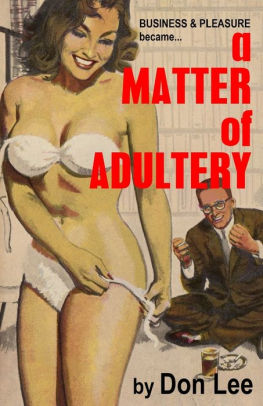 A Matter Of Adultery