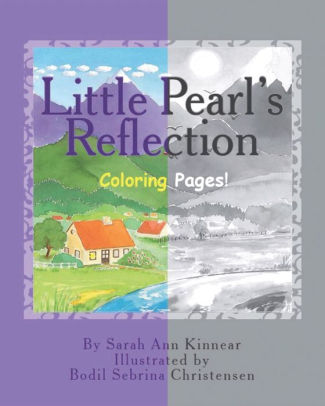 Little Pearl's Reflection Coloring Pages