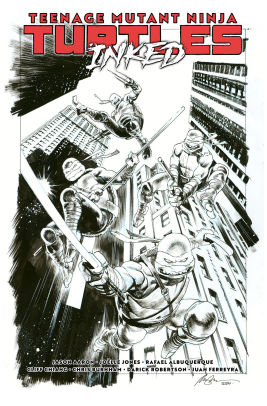 Teenage Mutant Ninja Turtles, Vol. 1: Return to New York-Inked Deluxe Edition