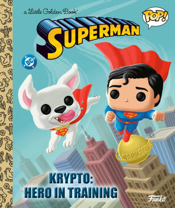 Superman and Krypto Little Golden Book