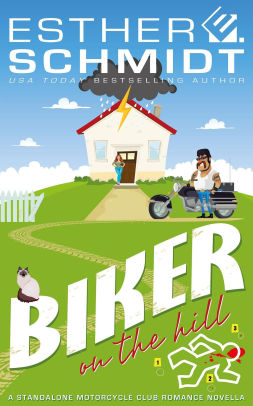 Biker On The Hill