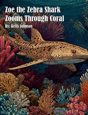 Zoe the Zebra Shark Zooms Through Coral