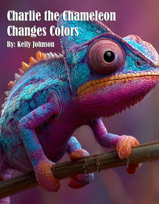 Charlie the Chameleon Changes Colors