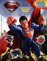 Superman: Man of Steel Reusable Sticker Book