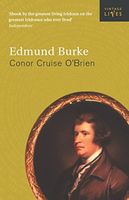 Cover of Edmund Burke by Conor Cruise O'Brien