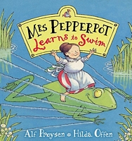 Mrs. Pepperpot Learns to Swim