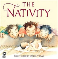 Cover of The Nativity by Julie Vivas