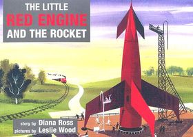Cover of The Little Red Engine and the Rocket by Diana Ross