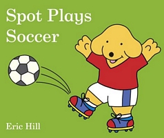 Spot Plays Soccer