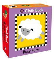 Busy Farm Cloth Book