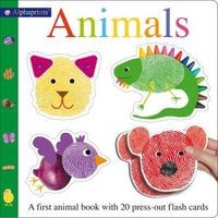 Alphaprints Animals Flash Card Book