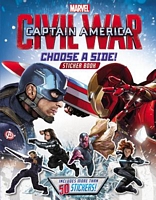 Captain America: Civil War Reusable Sticker Book