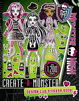 Monster High: Create-A-Monster Design Lab Sticker Book