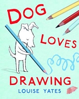 Dog Loves Drawing