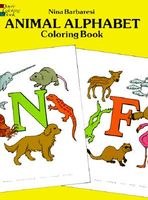 Animal Alphabet Coloring Book