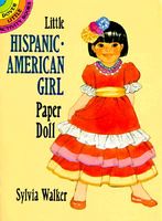 Little Hispanic-American Girl Paper Doll