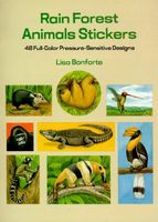 Rain Forest Animals Stickers: 48 Full-Color Pressure-Sensitive Designs