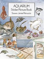 Aquarium Sticker Picture Book: With 40 Reusable Peel-And-Apply Stickers