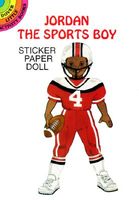 Jordan the Sports Boy Sticker Paper Doll
