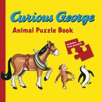 Curious George Animals Puzzle Book