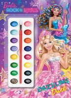 Barbie: Rock 'n Royals Deluxe Paintbox Book