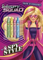 Barbie: Spy Squad Chunky Crayon with Stickers