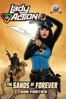 Cover of Lady Action: The Sands of Forever by Ron Fortier