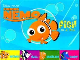 Fish in a Box, Dory, Marlin, Gill and Nemo