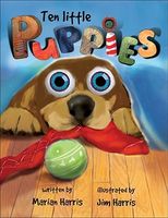 Cover of Ten Little Puppies by Marian Harris