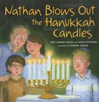 Cover of Nathan Blows Out the Hanukkah Candles by Tami Lehman-Wilzig