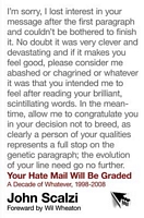 Your Hate Mail Will Be Graded