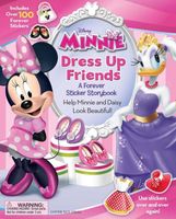 Disney Minnie Dress Up Storybook: A Forever Sticker Storybook