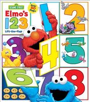 Sesame Street Elmo's 1 2 3: Lift-The-Flap