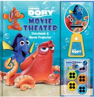 Disney Pixar Finding Dory Movie Theater Storybook & Movie Projector