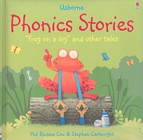 Cover of Phonic Stories "Frog on a Log" and Other Tales by Phil Roxbee Cox