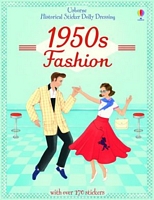Cover of Historical Sticker Dolly Dressing 1950's Fashion by Emily Bone