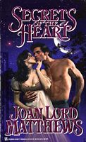 Cover of Secrets of the Heart by Joan Lord Matthews