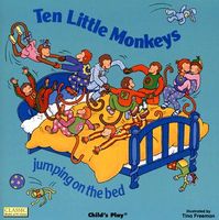 Cover of Ten Little Monkeys: Jumping on the Bed by Tina Freeman