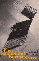 Cover of The Republic of Burma Shave by Richard Katrovas
