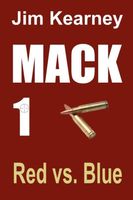 Cover of Mack 1 Red vs. Blue by Jim Kearney