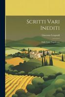 Cover of Scritti Vari Inediti by Giacomo Leopardi