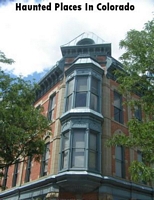 Cover of Haunted Places In Colorado by Sean Mosley