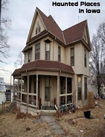 Cover of Haunted Places In Iowa by Sean Mosley