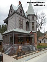 Cover of Haunted Places In Kansas by Sean Mosley