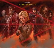 Cover of MARVEL STUDIOS' THUNDERBOLTS: THE ART OF THE MOVIE SLIPCASE by Marvel Studios